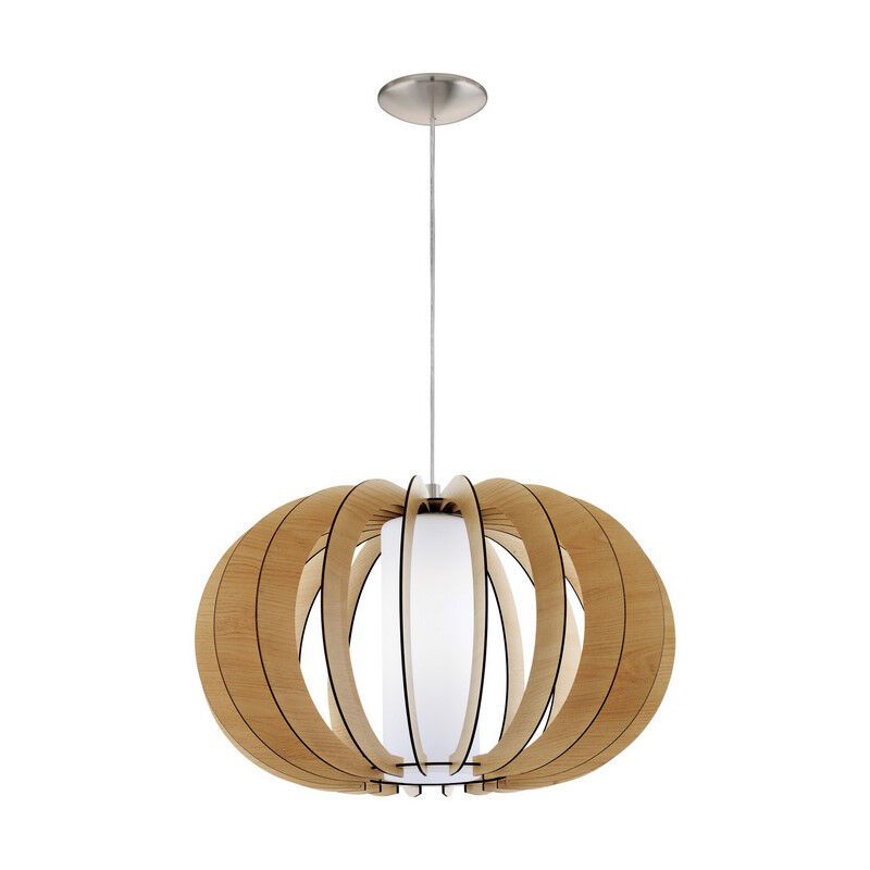 Drewniana lampa wisząca rustykalna, Kiran Drewniana lampa wisząca rustykalna, Kiran