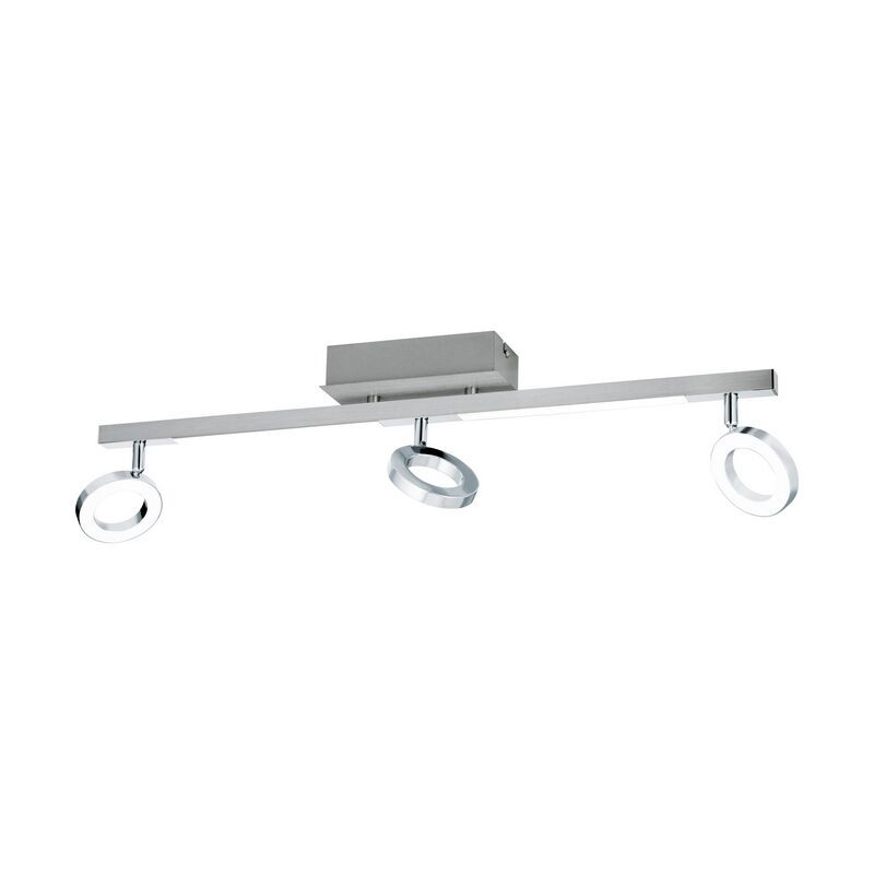 Aluminiowy nowoczesny spot sufitowy chromowany, Madelinde, 3W, 3000K LED