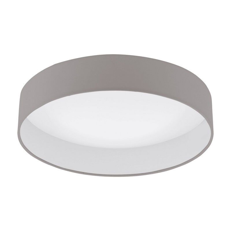 Tkanina lampa sufitowa ciemnoszara, Guido, 18W, 3000K LED