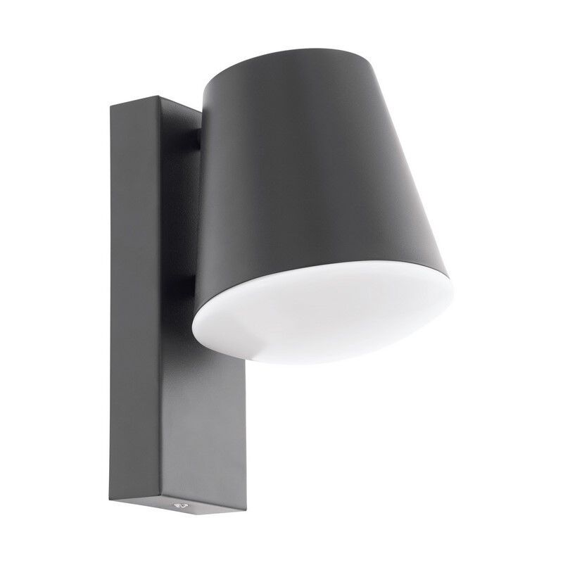 Metalowa nowoczesna lampa zewnętrzna antracytowa, Aiden, IP44