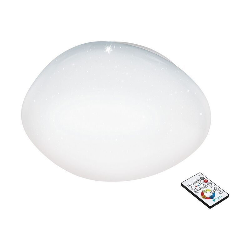 Stalowy plafon sufitowy biały, Tyrell, 34W, regulowany kolor LED Stalowy plafon sufitowy biały, Tyrell, 34W, regulowany kolor LED