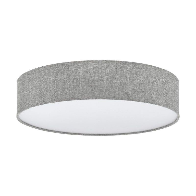 Metalowa nowoczesna lampa sufitowa szara, Abano