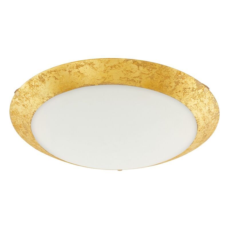 Stalowy plafon sufitowy złoty, Jovanka, 16W, 3000K LED Stalowy plafon sufitowy złoty, Jovanka, 16W, 3000K LED