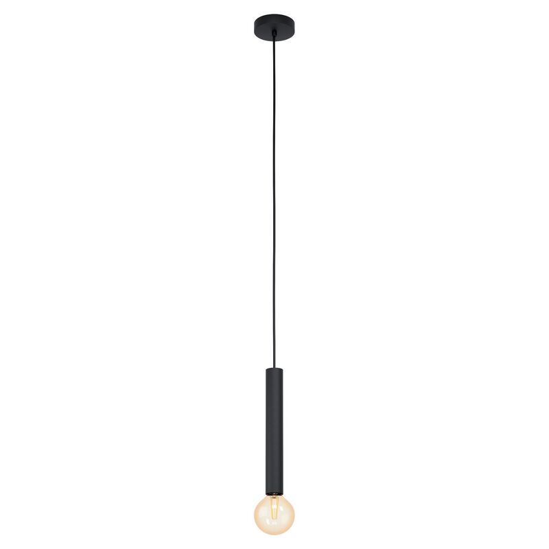 Metalowa lampa wisząca czarna, Nicholas Metalowa lampa wisząca czarna, Nicholas