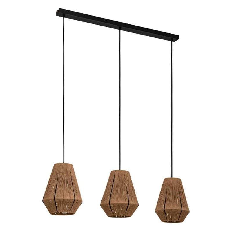 Rattanowa lampa wisząca brązowa, Wilbert Rattanowa lampa wisząca brązowa, Wilbert