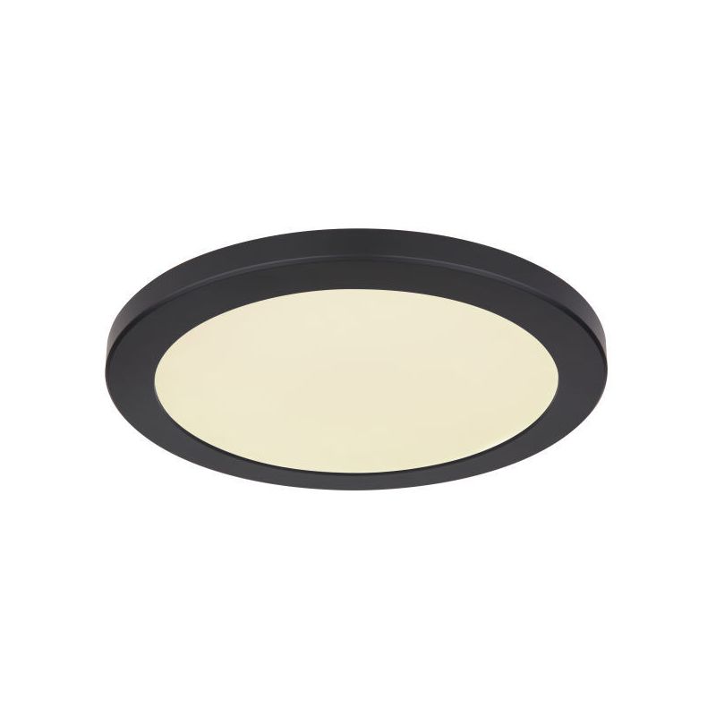 Plastikowy plafon sufitowy czarny, Cage, 24W, regulowany kolor LED Plastikowy plafon sufitowy czarny, Cage, 24W, regulowany kolor LED