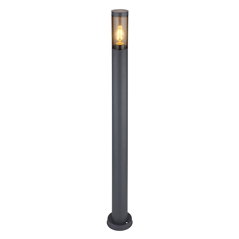 Stal Nierdzewna nowoczesna lampa zewnętrzna czarna, Ishara, IP44 Stal Nierdzewna nowoczesna lampa zewnętrzna czarna, Ishara, IP44