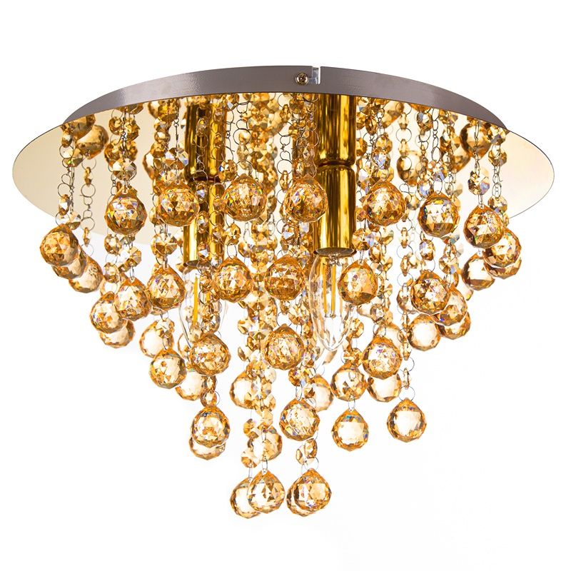 Metalowa design lampa sufitowa złota, Luus Metalowa design lampa sufitowa złota, Luus