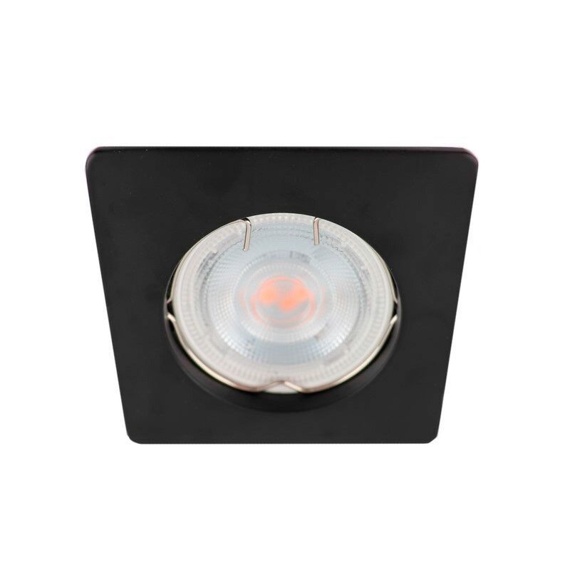 Metalowa oprawa sufitowa wpuszczana czarna, Filo Metalowa oprawa sufitowa wpuszczana czarna, Filo