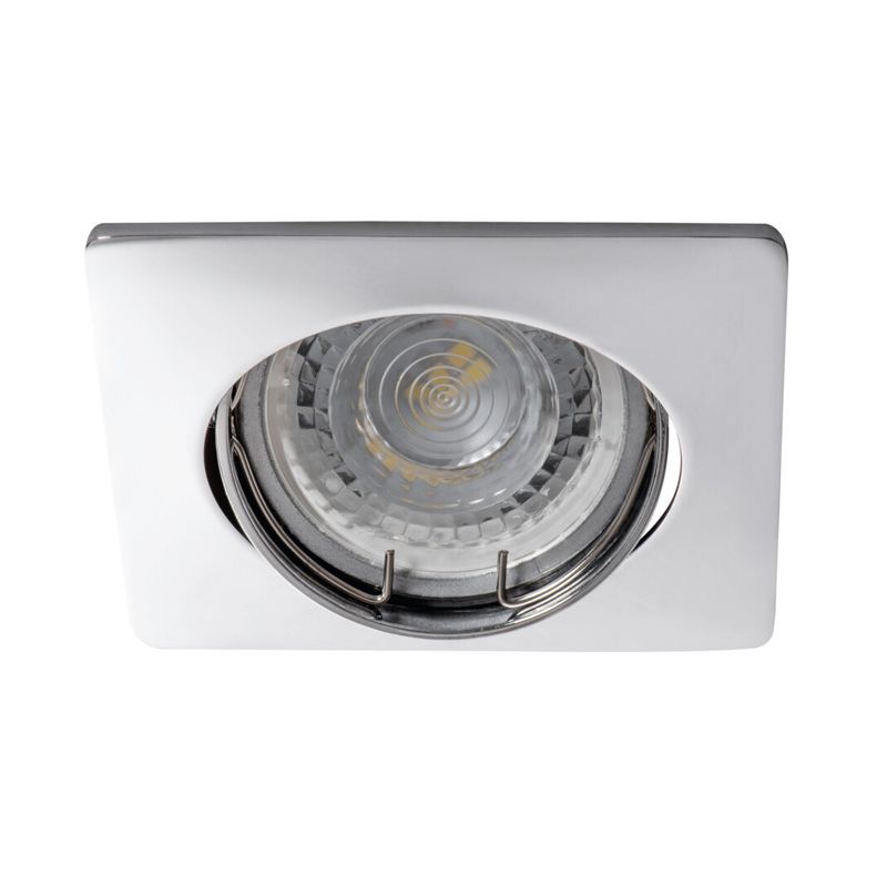 Aluminiowa oprawa sufitowa wpuszczana chromowana, Nesta Aluminiowa oprawa sufitowa wpuszczana chromowana, Nesta