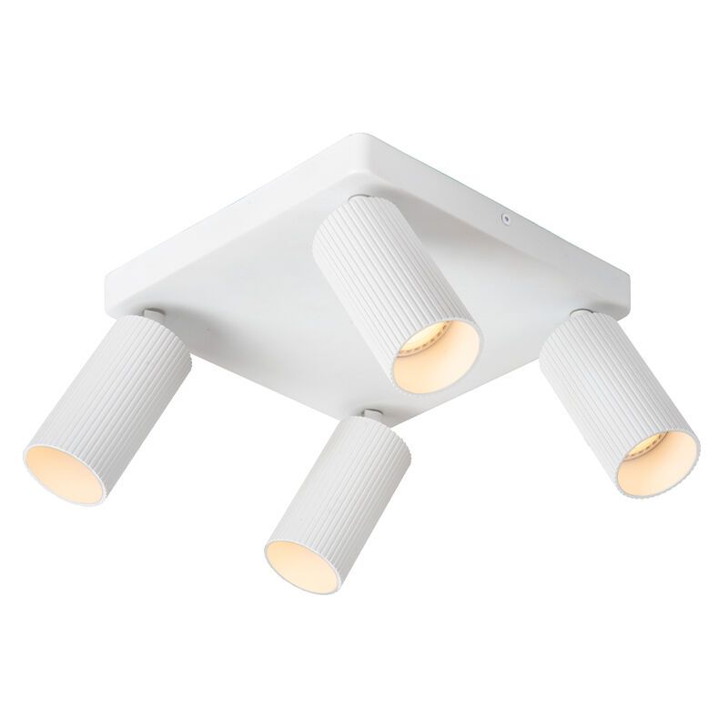 Biały spot sufitowy nowoczesny, Clubs