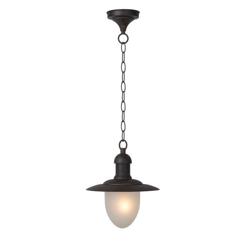 Rdzawa lampa zewnętrzna rustykalna, Aruba, IP44