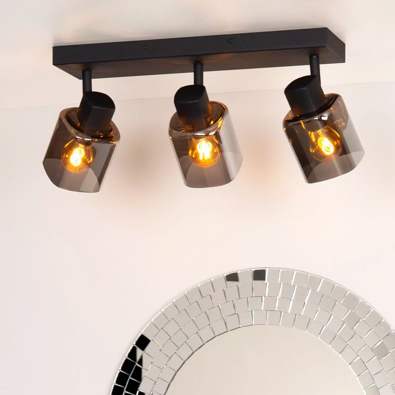 Szary spot sufitowy klasyczny, Alion