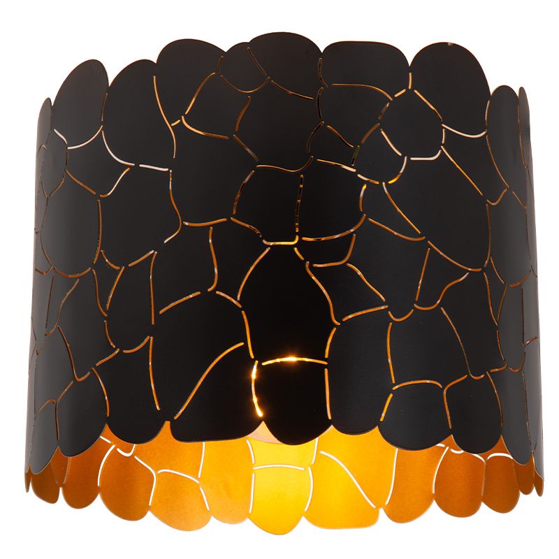 Czarna lampa sufitowa nowoczesna, Almelo Czarna lampa sufitowa nowoczesna, Almelo