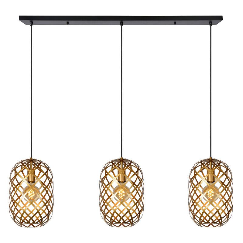 Złota lampa wisząca nowoczesna, Wolfram Złota lampa wisząca nowoczesna, Wolfram