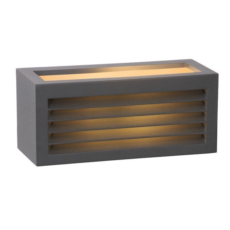Antracytowa lampa zewnętrzna nowoczesna, Dimo, IP54