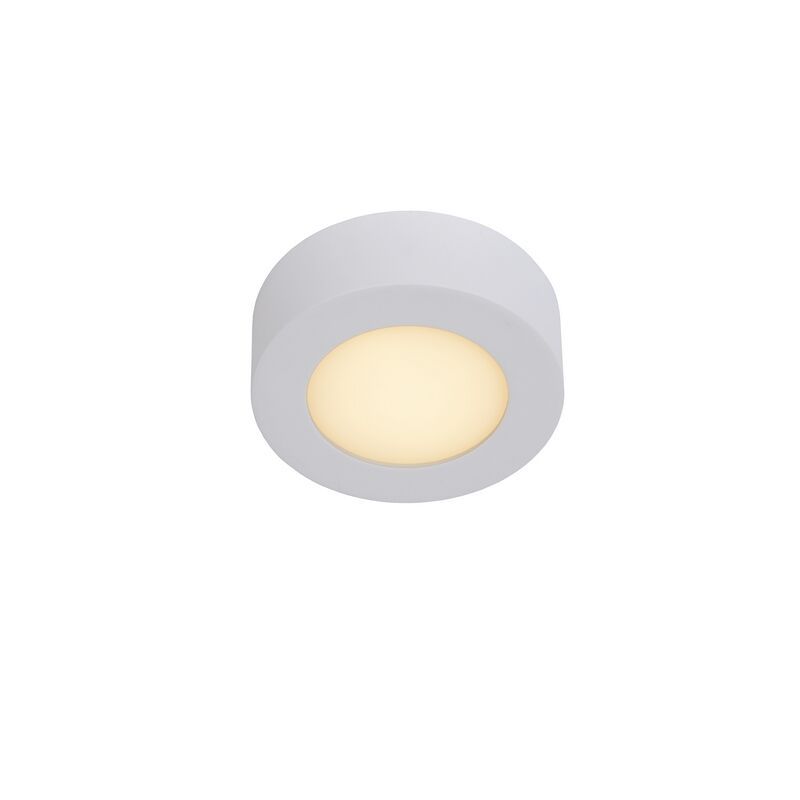 Biały plafon sufitowy nowoczesny, Brice, 8W, 3000K LED, IP44 Biały plafon sufitowy nowoczesny, Brice, 8W, 3000K LED, IP44