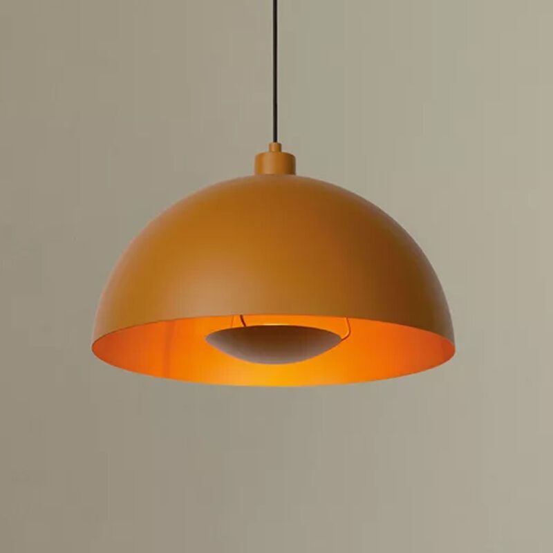 Żółta lampa wisząca nowoczesna, Siemon