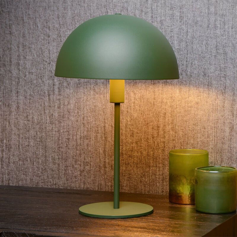 Zielona lampa stołowa nowoczesna, Siemon, z przełącznik Zielona lampa stołowa nowoczesna, Siemon, z przełącznik