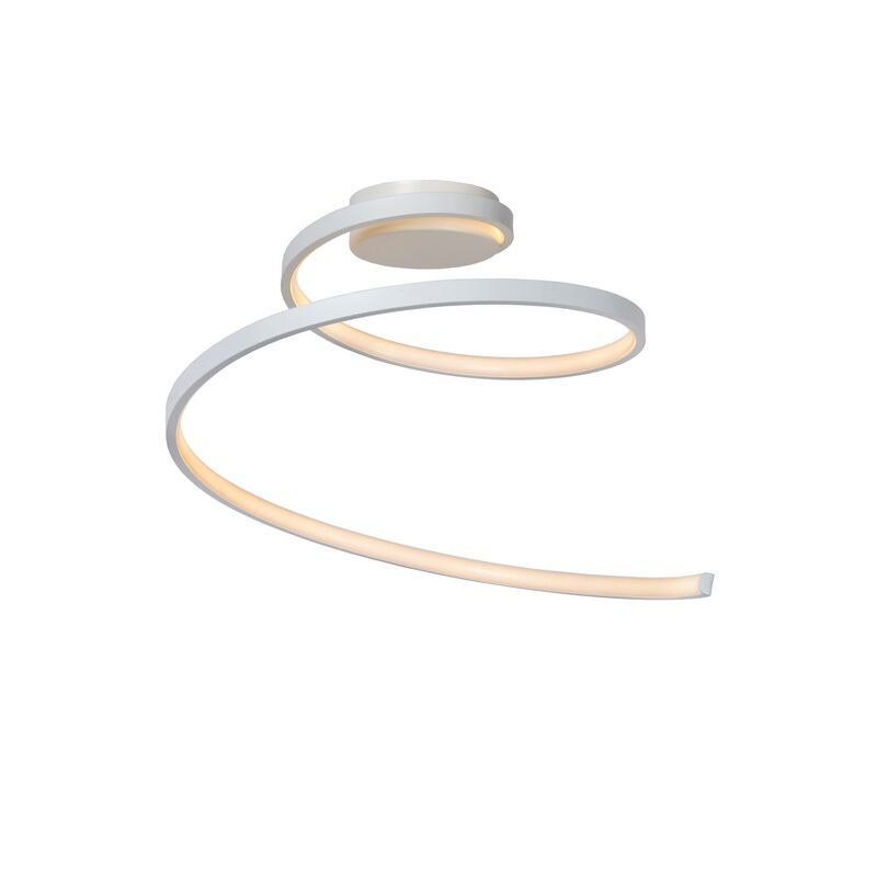 Biały plafon sufitowy nowoczesny, Maxence, 24W, 3000K LED Biały plafon sufitowy nowoczesny, Maxence, 24W, 3000K LED