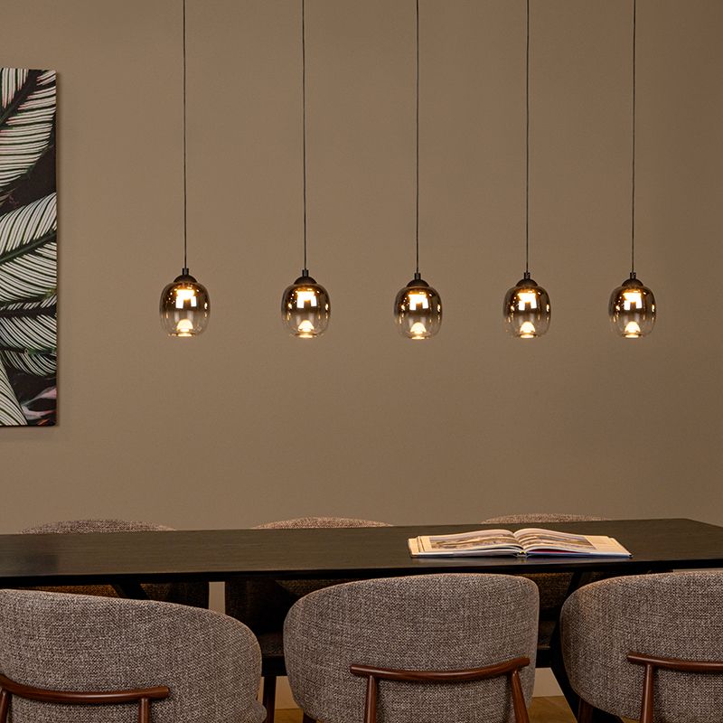 Szara lampa wisząca nowoczesna, Tamino, 5,6W, 3000K LED