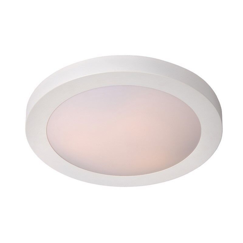 Biały plafon sufitowy aluminiowy, Fresh, IP44 Biały plafon sufitowy aluminiowy, Fresh, IP44