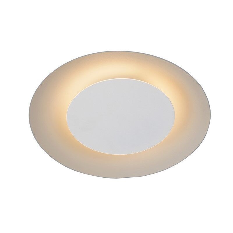 Biały plafon sufitowy nowoczesny, Foskal, 6W, 2700K LED