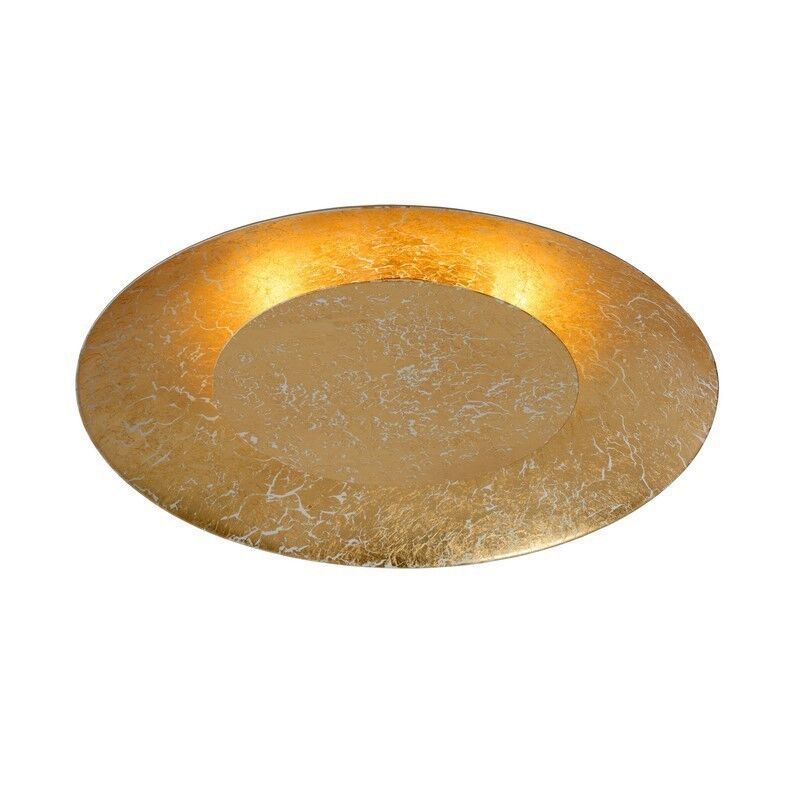 Złoty plafon sufitowy nowoczesny, Foskal, 12W, 2700K LED Złoty plafon sufitowy nowoczesny, Foskal, 12W, 2700K LED