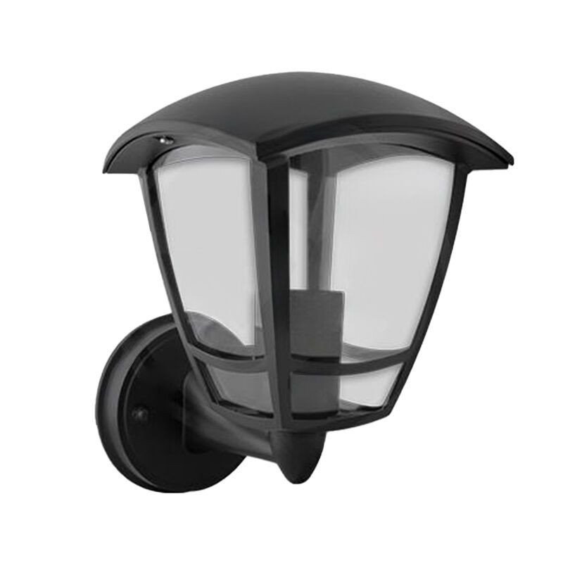 Czarna lampa zewnętrzna klasyczna, Sven, IP44 Czarna lampa zewnętrzna klasyczna, Sven, IP44