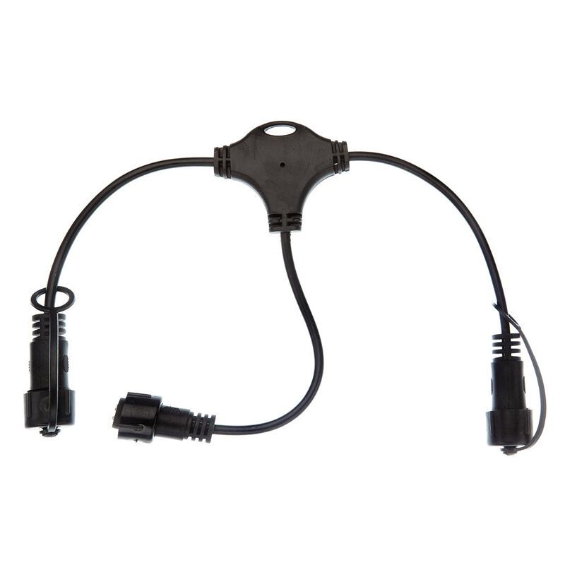 Czarny rozdzielacz T