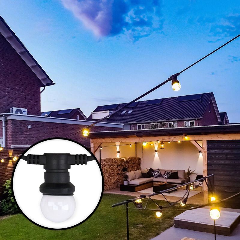 100m girlanda ogrodowa w tym 100 przezroczystymi żarówkami 100m girlanda ogrodowa w tym 100 przezroczystymi żarówkami