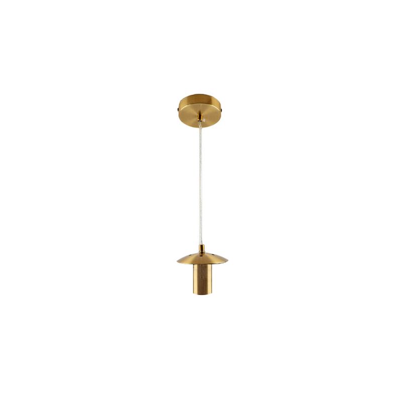 Metalowa lampa wisząca bez abażur miedziana, Minne Metalowa lampa wisząca bez abażur miedziana, Minne