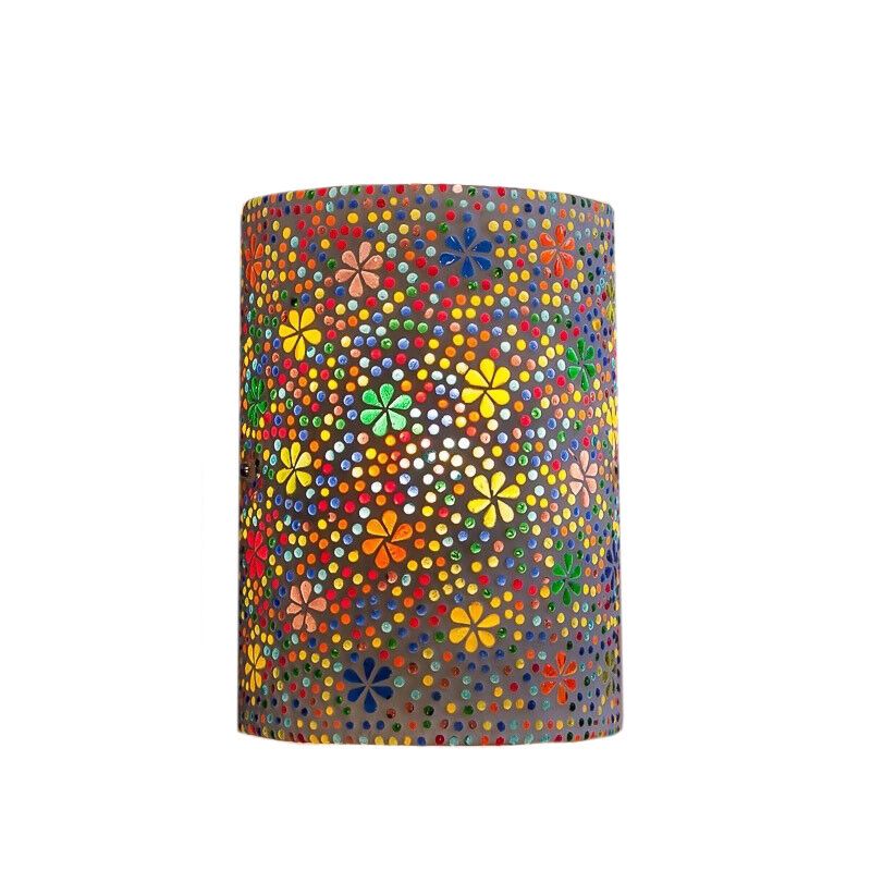 Mozaikowy orientalny kinkiet wielokolorowy, Mahdia