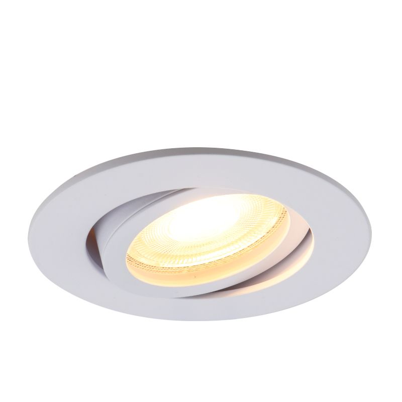 Aluminiowa oprawa sufitowa wpuszczana biała, Onno Aluminiowa oprawa sufitowa wpuszczana biała, Onno