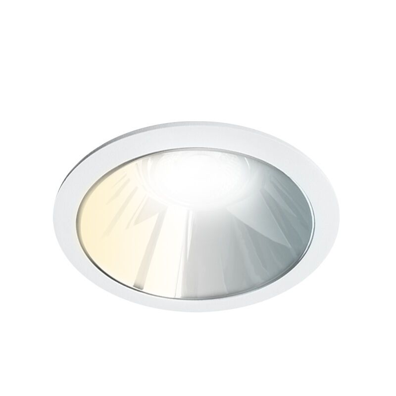 Biały downlight aluminiowy, Maud, 10W, white switch LED, IP22 Biały downlight aluminiowy, Maud, 10W, white switch LED, IP22