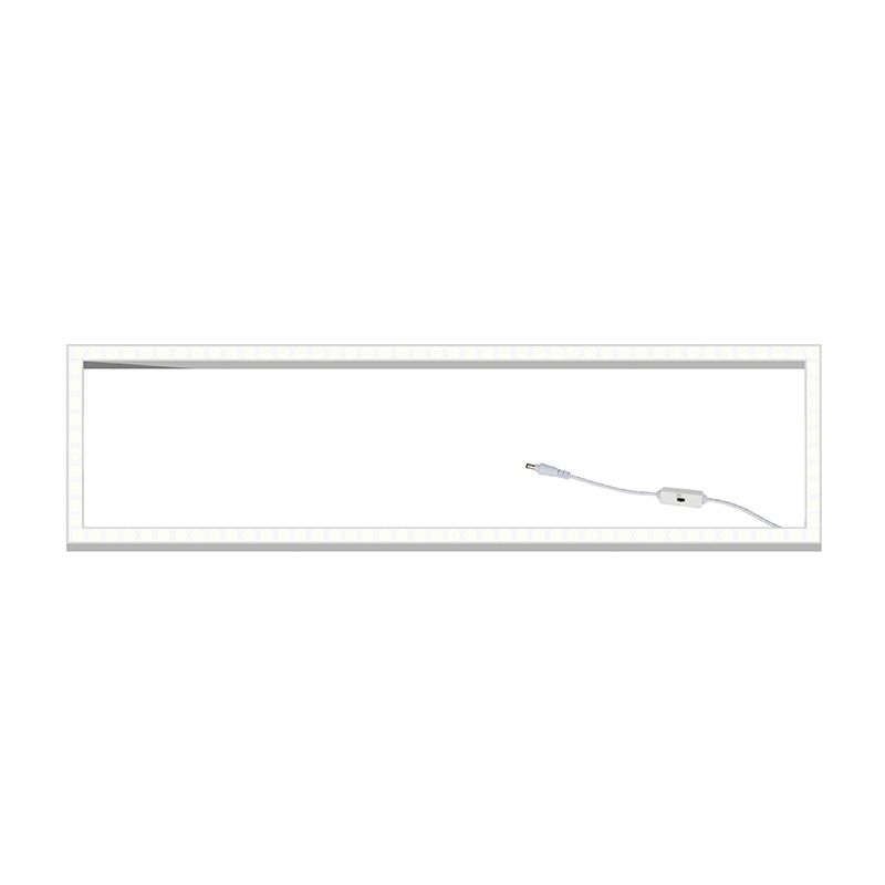 Ramka LED do sufitu podwieszanego 30x120 cm - włącznik biały - 32W - 3173 lm - UGR <23 Ramka LED do sufitu podwieszanego 30x120 cm - włącznik biały - 32W - 3173 lm - UGR <23
