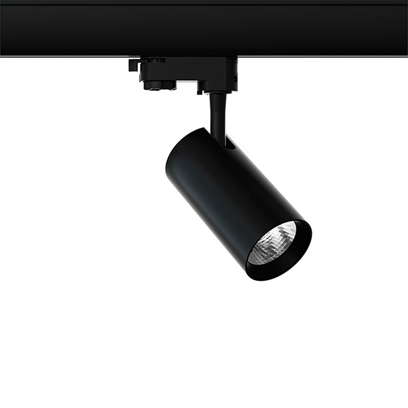 Reflektor szynowy czarny 3-fazowy Esmiralda, 20W, 4000K, Pro