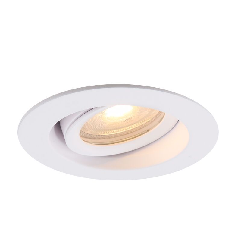 Aluminiowa oprawa podtynkowa łazienkowa biała, Jorin, IP65