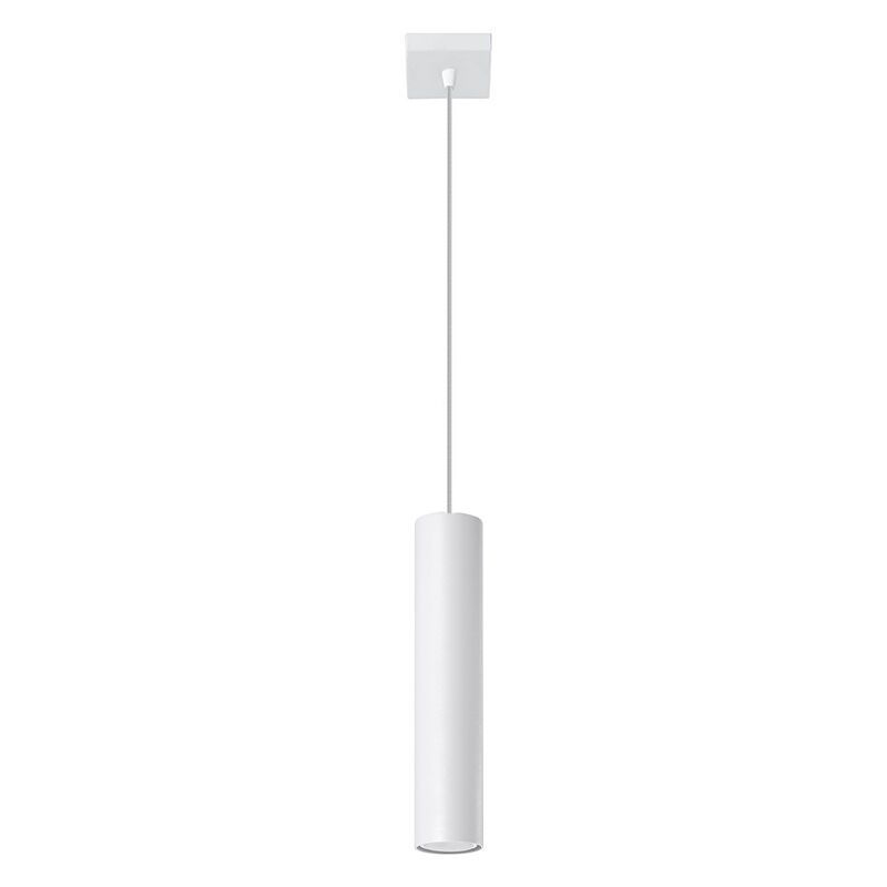 Aluminiowa lampa wisząca biała, Harley