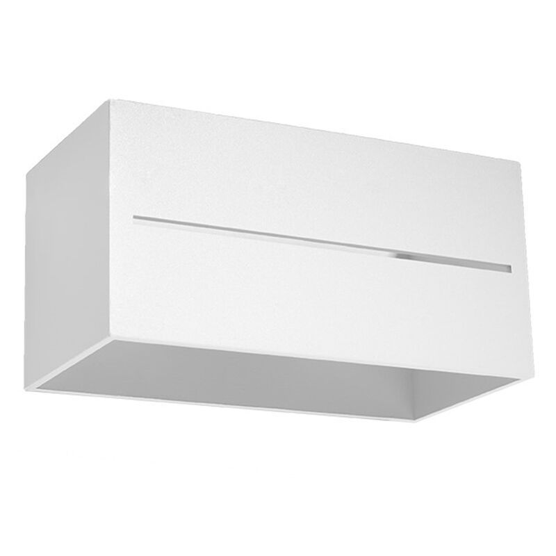 Aluminiowy kinkiet up down biały, Jacky