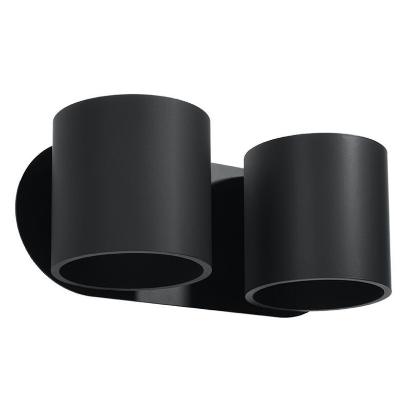 Aluminiowy kinkiet up down czarny, Amely Aluminiowy kinkiet up down czarny, Amely