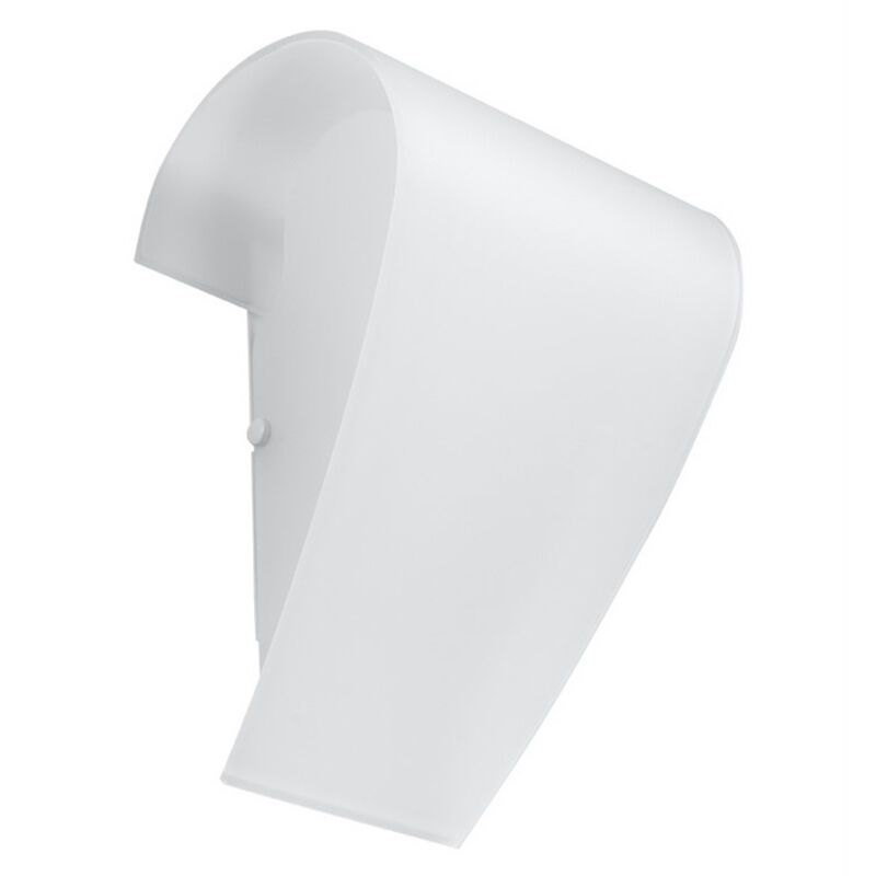 Szklany kinkiet biały, Matias