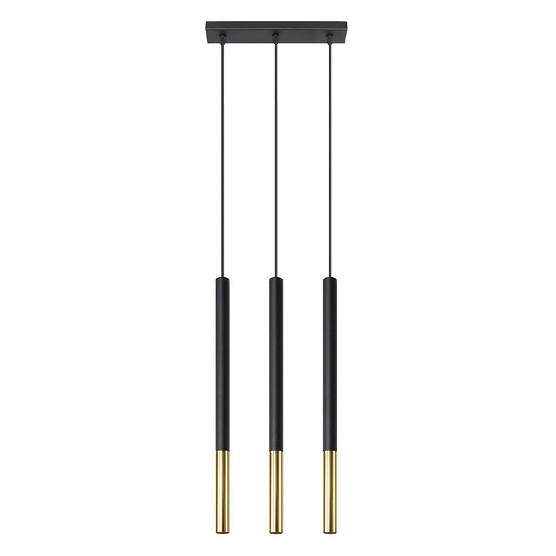 Aluminiowa lampa wisząca złota, Ilonca Aluminiowa lampa wisząca złota, Ilonca