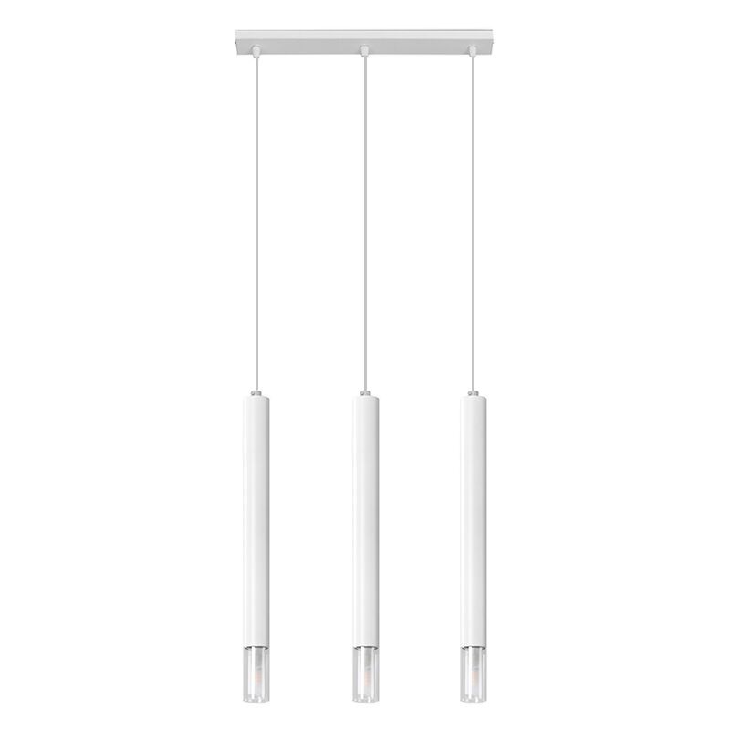 Szklana lampa wisząca biała, Ishani Szklana lampa wisząca biała, Ishani