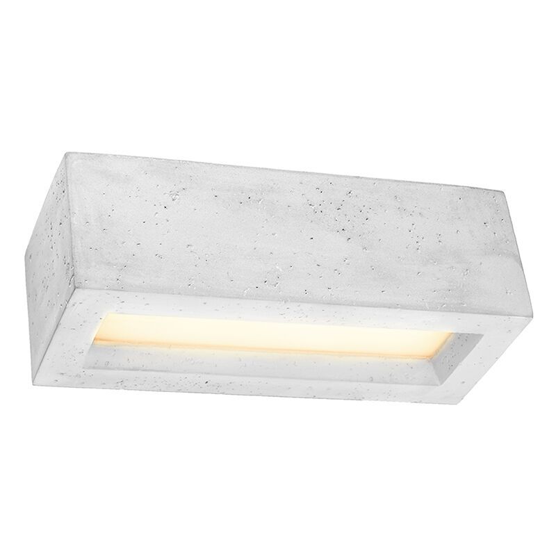 Betonowy kinkiet up down szary, Emmaly