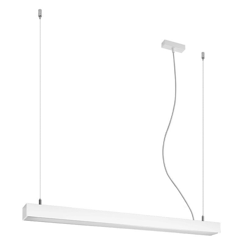 Aluminiowa lampa wisząca biała, Mascha, 31W, 3000K LED Aluminiowa lampa wisząca biała, Mascha, 31W, 3000K LED