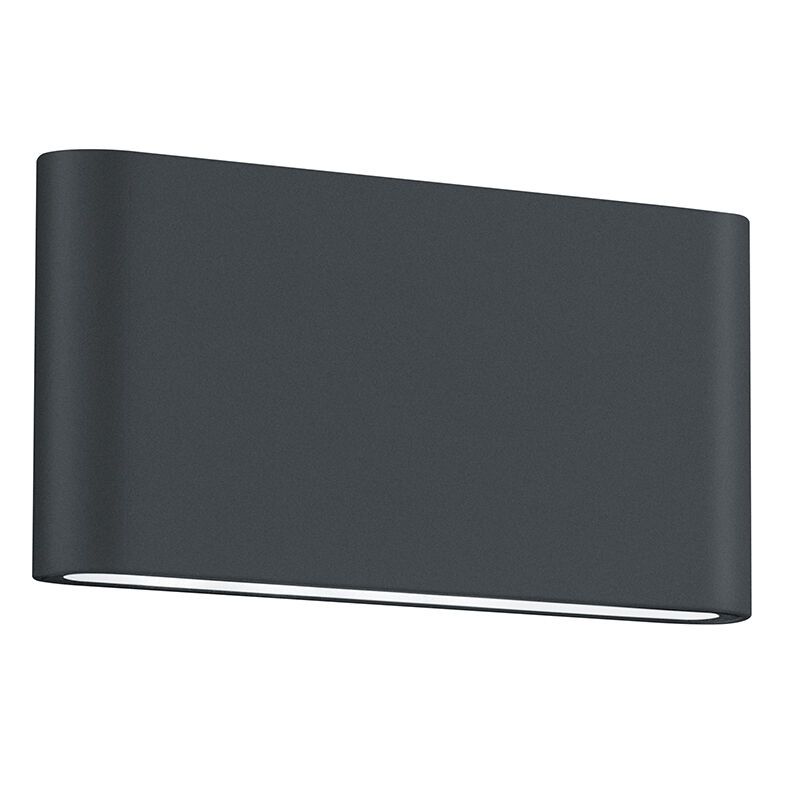 Antracytowa lampa zewnętrzna nowoczesna, Bridlington, 4,5W, 3000K LED, IP54