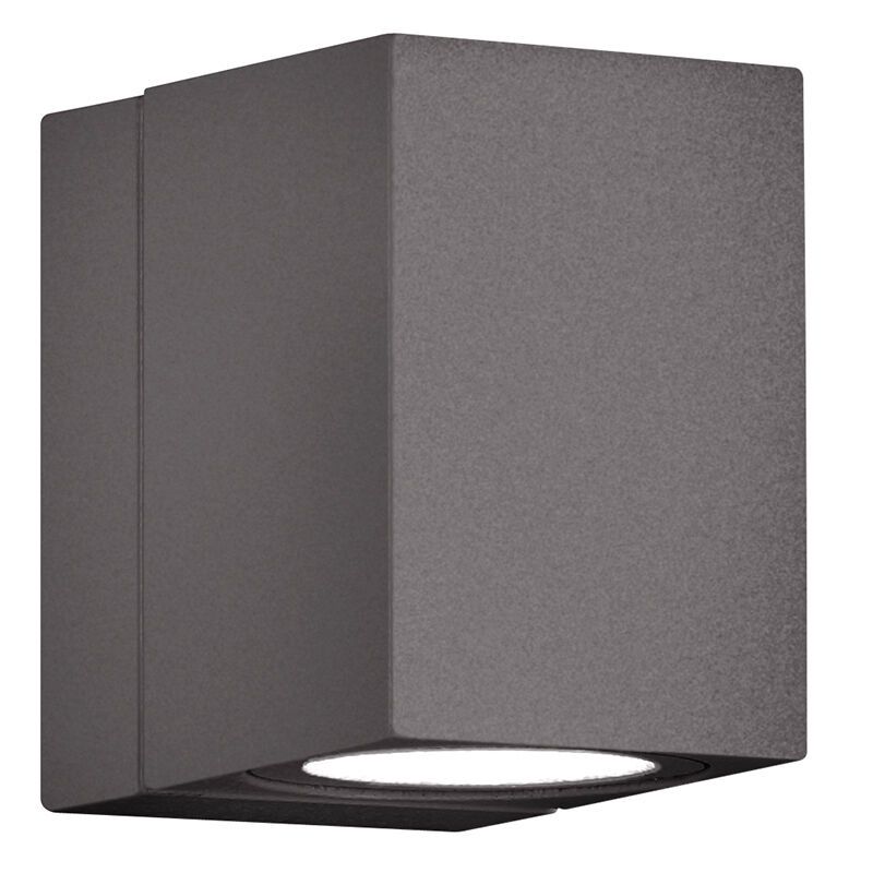 Antracytowa lampa zewnętrzna aluminiowa, Brixham, 3W, 3000K LED, IP54