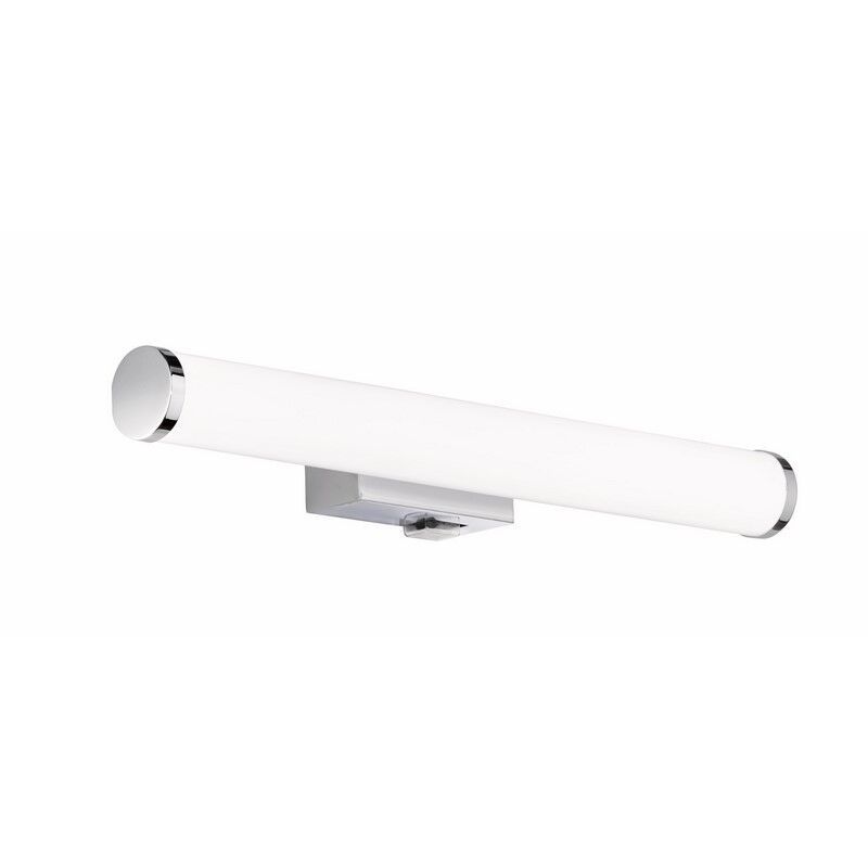 Chromowany oświetlenie lustra nowoczesny, Staby, 4,3W, 3000K LED, IP44, z przełącznik Chromowany oświetlenie lustra nowoczesny, Staby, 4,3W, 3000K LED, IP44, z przełącznik