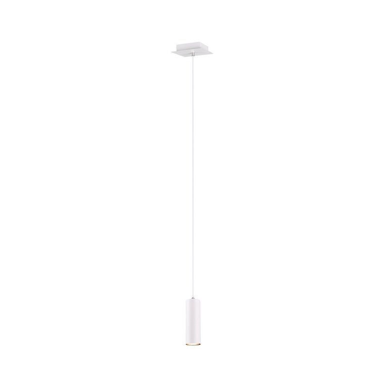 Biała lampa wisząca nowoczesna, Kaso